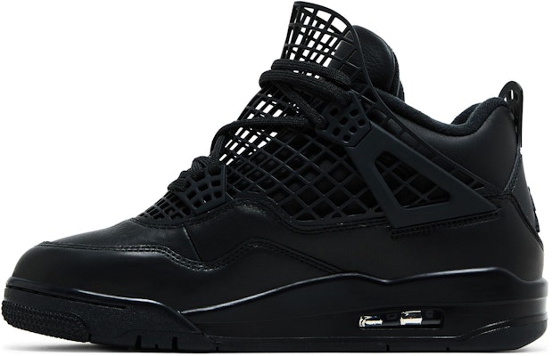 (Women) Air Jordan 4 Retro 'Net - Black' FN7251-001 Lookbook (Women) Air Jordan 4 Retro 'Net - Black' FN7251-001