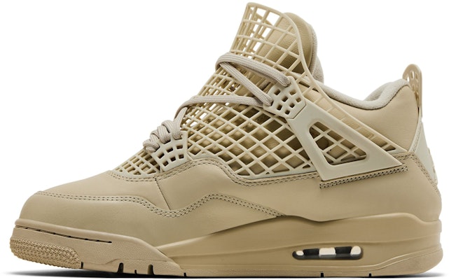 (Women) Air Jordan 4 Retro 'Net - Rattan' FN7251-200 Lookbook (Women) Air Jordan 4 Retro 'Net - Rattan' FN7251-200