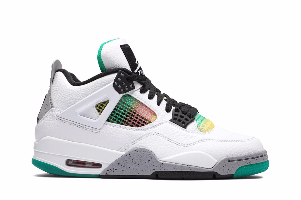(Women) Air Jordan 4 Retro 'Rasta' AQ9129-100
