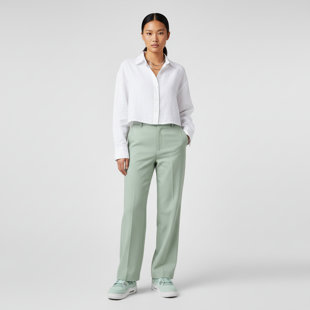 Lookbook (W) Air Jordan 4 复刻 '海绿' HV0823-003