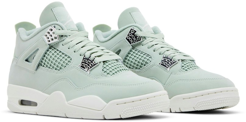 (W) Air Jordan 4 Retro 'Seafoam' Wanita HV0823-003 1