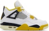 Buy (W) Air Jordan 4 Retro 'Vivid Sulfur' Lelaki Wanita Kasut Sneakers AQ9129-101