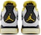 (W) Air Jordan 4 Retro 'Vivid Sulfur' Lelaki Wanita Kasut Sneakers AQ9129-101
