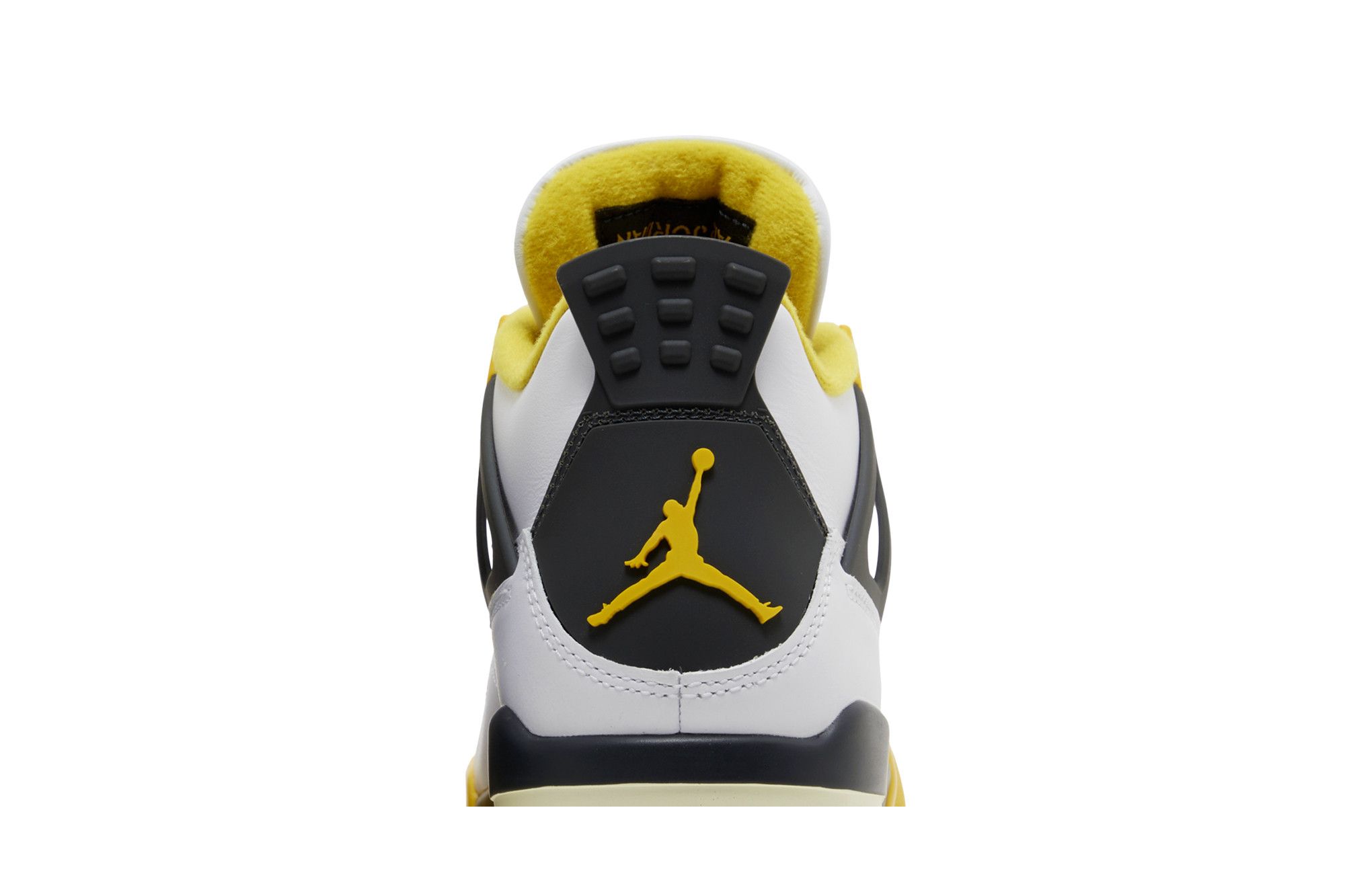 Cheap (W) Air Jordan 4 Retro ''Vivid Sulfur'' Sneakers AQ9129-101