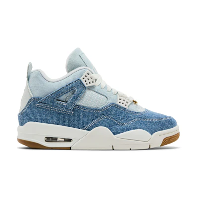 (W) Jordan 4 Retro TEX 'Worn Blue Denim'