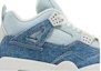 Lookbook (W) Air Jordan 4 Rétro TEX ''Denim Bleu Usé'' IB6716-100