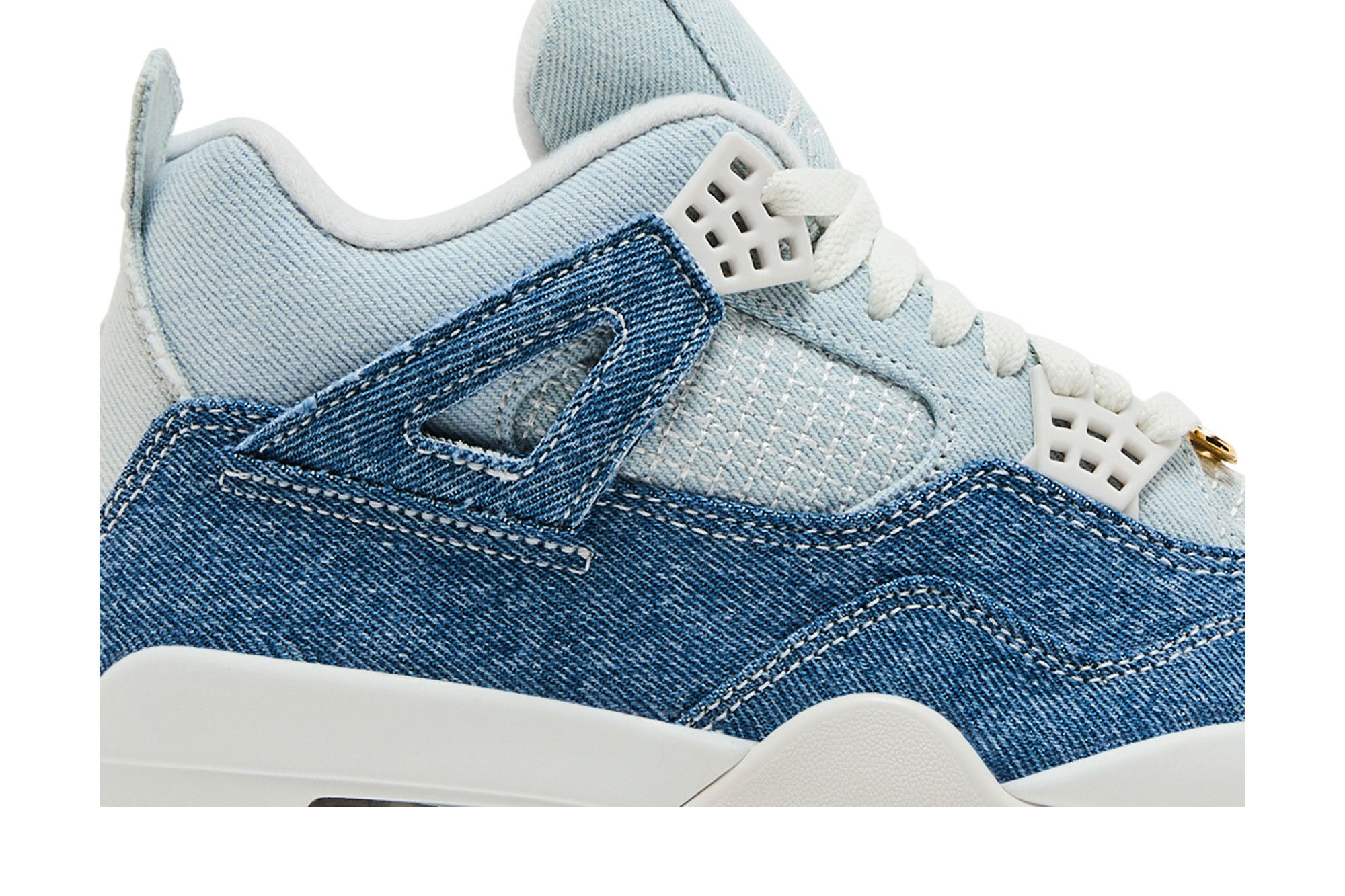 Lookbook (W) Air Jordan 4 Retro TEX 'Denim Biru Pudar' IB6716-100