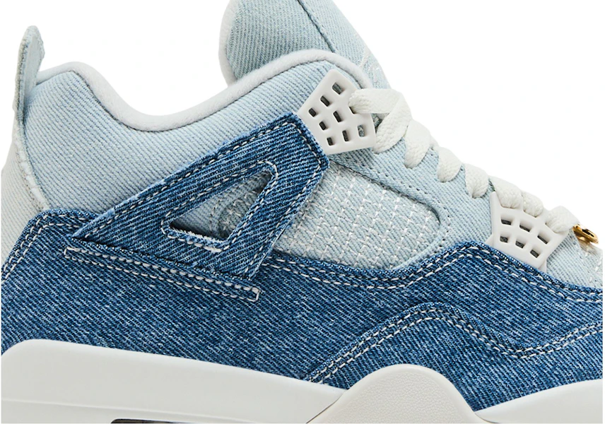 (W) Air Jordan 4 Retro TEX 'Denim Biru Pudar' IB6716-100 Lookbook (W) Air Jordan 4 Retro TEX 'Denim Biru Pudar' IB6716-100