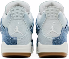 (W) Air Jordan 4 Retro Tex 'Worn Blue Denim' Biru Pudar IB6716-100 Details for (W) Air Jordan 4 Retro Tex 'Worn Blue Denim' Biru Pudar IB6716-100