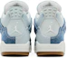 Sizing (W) Air Jordan 4 Retro TEX 'Denim Biru Pudar' IB6716-100