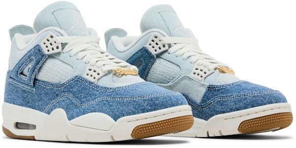 (W) Air Jordan 4 复刻 TEX 丹宁旧蓝色款 IB6716-100 Cheap (W) Air Jordan 4 复刻 TEX 丹宁旧蓝色款 IB6716-100