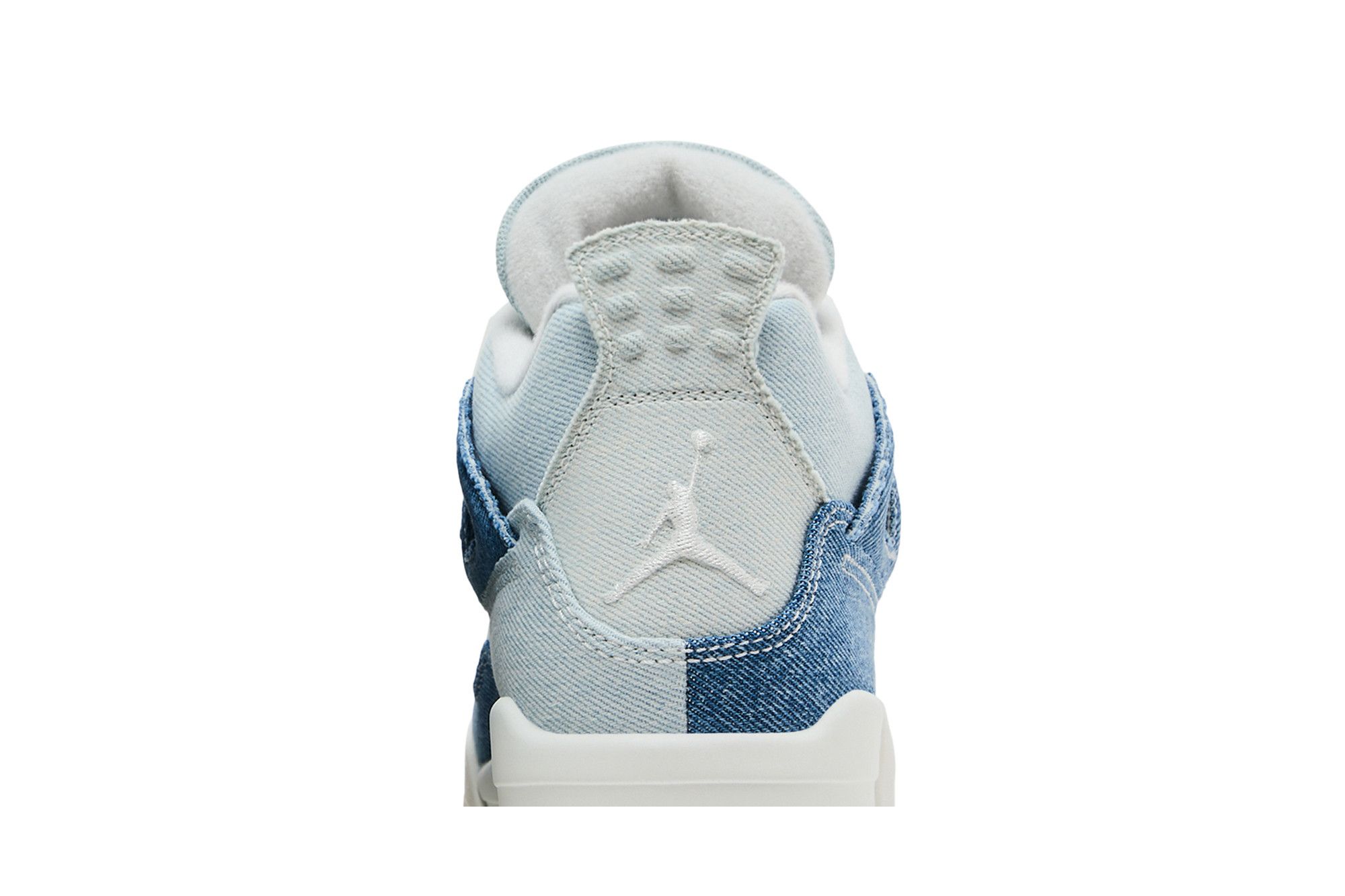 Cheap (W) Air Jordan 4 Retro TEX 'Denim Biru Pudar' IB6716-100