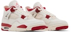 Cheap (W) Air Jordan 4 復刻版 淡象牙紅松石 HV0823-108