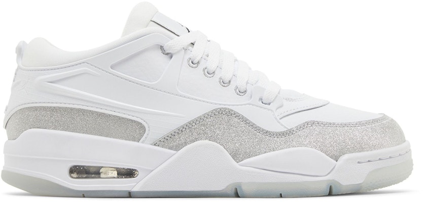 (Women) Air Jordan 4 RM 'White Silver Glitter' HQ3441-111 Buy (Women) Air Jordan 4 RM 'White Silver Glitter' HQ3441-111