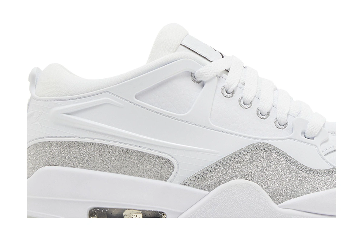 (Women) Air Jordan 4 RM 'White Silver Glitter'