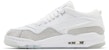 (W) Air Jordan 4 RM 'Putih Perak Berkilau' HQ3441-111