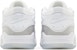(W) Air Jordan 4 RM 'Putih Perak Berkilau' HQ3441-111