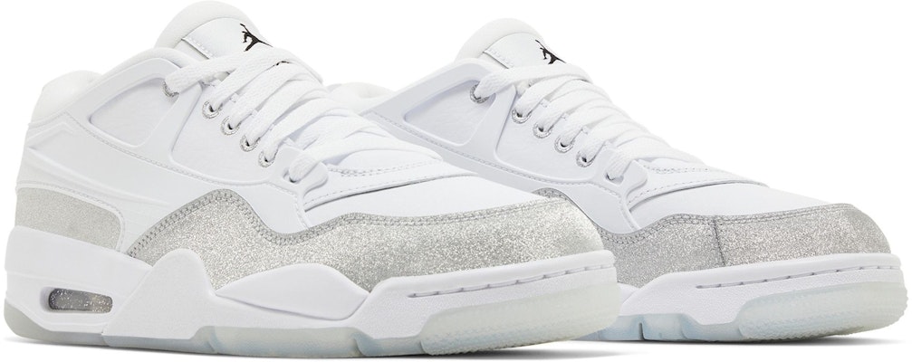 (W) Air Jordan 4 RM '白银闪粉' HQ3441-111 Cheap (W) Air Jordan 4 RM '白银闪粉' HQ3441-111