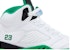 (W) Air Jordan 5 Retro 'Lucky Green' Lelaki Perempuan Sneakers DD9336-103