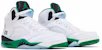 (W) Air Jordan 5 Retro 'Lucky Green' Lelaki Perempuan Sneakers DD9336-103