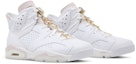 Cheap (W) Air Jordan 6 Retro 'Gold Hoops' Emas Gelang DH9696-100