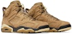 (W) Air Jordan 6 Retro Gore-Tex 'Brown Kelp' Coklat Kelp Retro Lelaki. FD1643-300