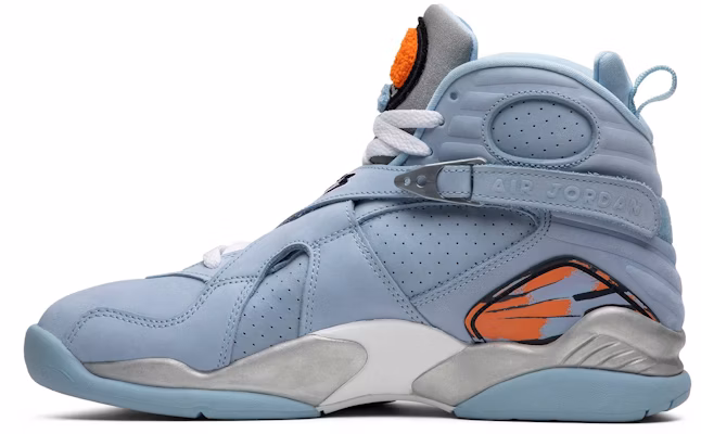 (Women) Air Jordan 8 Retro 'Ice Blue' 316836-401 Lookbook (Women) Air Jordan 8 Retro 'Ice Blue' 316836-401