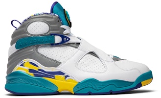 (Women) Air Jordan 8 Retro 'White Aqua' CI1236-100 (Women) Air Jordan 8 Retro 'White Aqua' CI1236-100