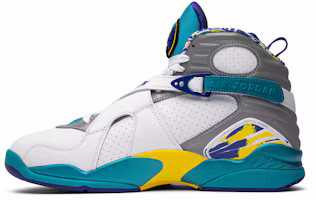 Lookbook (Women) Air Jordan 8 Retro 'White Aqua' CI1236-100