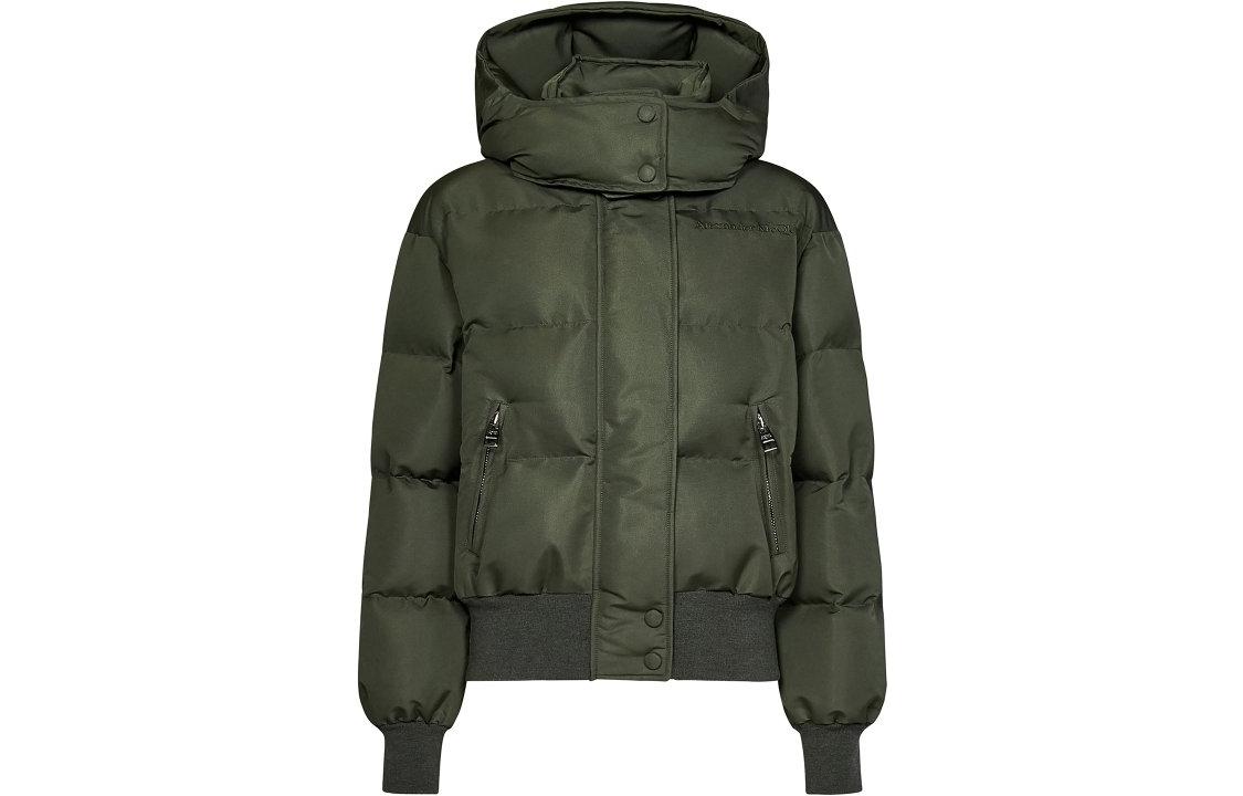 (Women) Air Jordan Alexander McQueen Hooded Zip Jacket FW23 'Solid Green' 720763-QEADE-3009