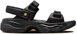 (W) Air Jordan Deja Sandal 'Hitam Emas Metalik' FN5036-001