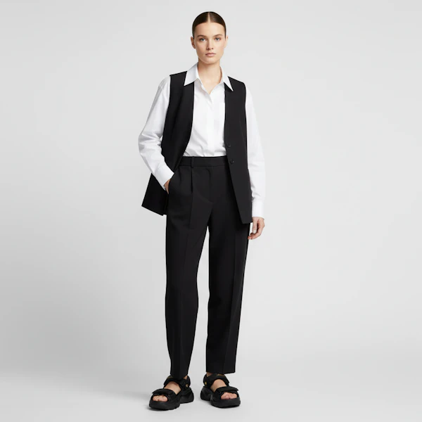 (W) Air Jordan Deja Sandal 'Hitam Emas Metalik' FN5036-001 Lookbook (W) Air Jordan Deja Sandal 'Hitam Emas Metalik' FN5036-001