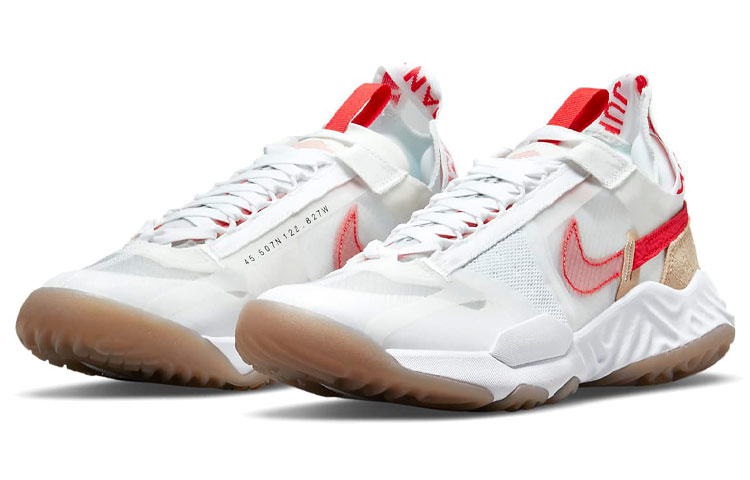 Lookbook (W) Air Jordan Delta Breathe 'Putih Merah Habanero' DN4234-162