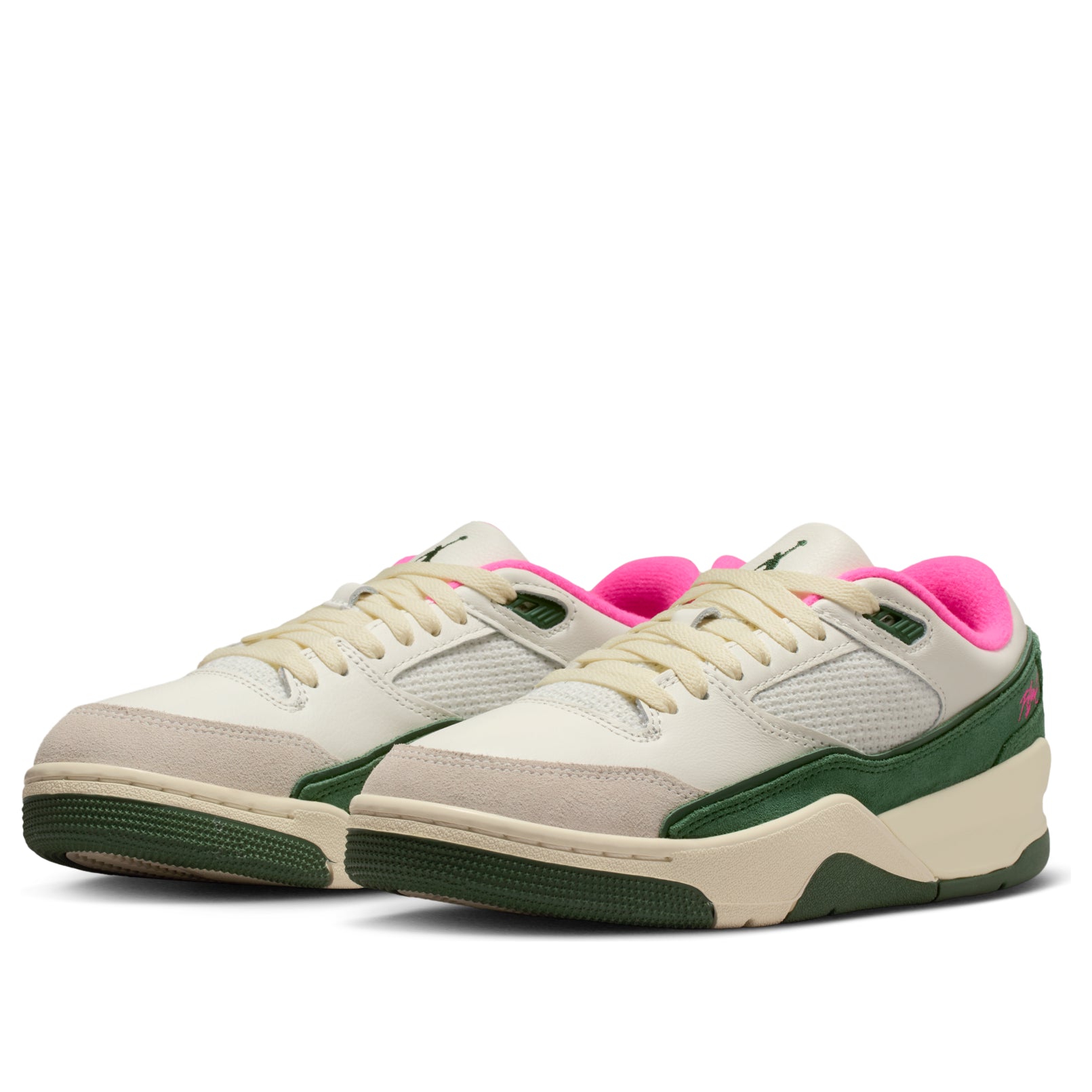 Shop (W) Air Jordan Flight Court ''Sail Fir Lait de Coco Rose'' FZ9854-106