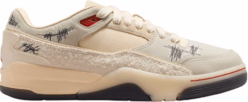 (Women) Air Jordan Flight Court Who Decides War Coconut Milk HQ2958-100 (Women) Air Jordan Flight Court Who Decides War Coconut Milk HQ2958-100