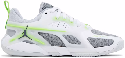 (Women) Air Jordan Heir 'Wolf Grey Electric Green' FZ2471-103 (Women) Air Jordan Heir 'Wolf Grey Electric Green' FZ2471-103