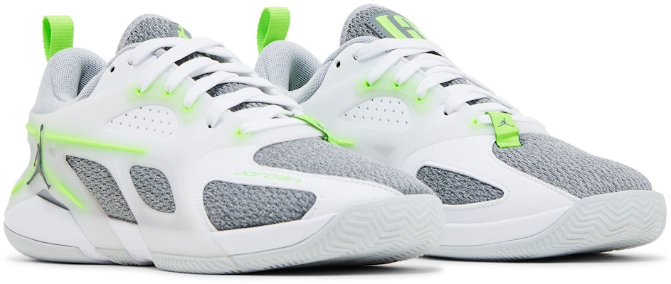 (W) Air Jordan Heir 'Abu Wolf Hijau Listrik' FZ2471-103 Cheap (W) Air Jordan Heir 'Abu Wolf Hijau Listrik' FZ2471-103