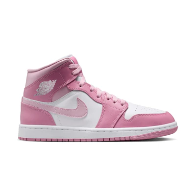 (W) Jordan Jordan 1 Mid 'Elemental Pink Iced Carmine'