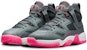 (W) Air Jordan Jumpman Dua Trey 'Kelabu Sejuk Merah Jambu' DR9631-006