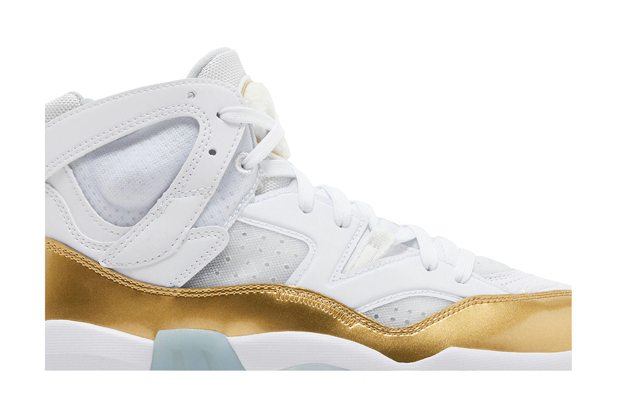 (Women) Air Jordan Jumpman Two Trey 'White Metallic Gold'
