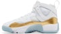(W) Air Jordan Jumpman Dua Trey 'Putih Emas Metalik' DR9631-107