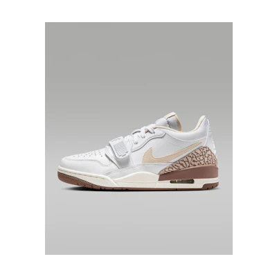 (W) Jordan legacy 312 low 'White Akio Brown'