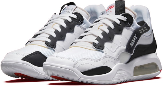 (W) Air Jordan MA2 'Gris Humo Claro Rojo Universitario' CW5992-106 Lookbook (W) Air Jordan MA2 'Gris Humo Claro Rojo Universitario' CW5992-106