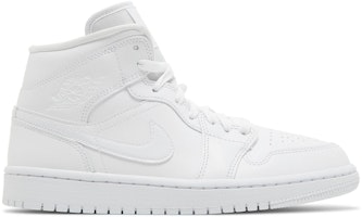 (Women) Air Jordan Mid Triple White 2022 DV0991-111