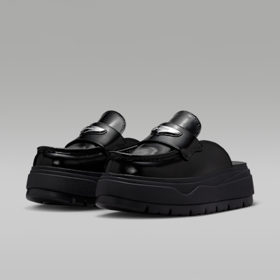 Sizing (W) エアジョーダン ミュール ブラック/メタリックシルバー HJ4292-001