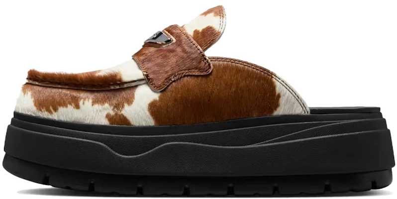 (Women) Air Jordan Mule Slip-On Black White Brown Casual Comfortable Slides IB1497-001 Buy (Women) Air Jordan Mule Slip-On Black White Brown Casual Comfortable Slides IB1497-001