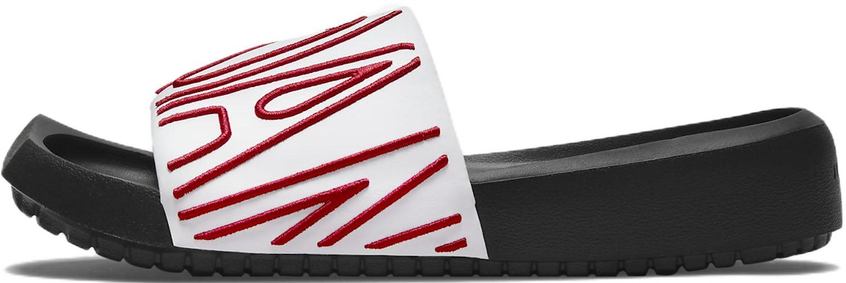 (Women) Air Jordan Nola Slide 'White Black Gym Red' CZ8027-160 Buy (Women) Air Jordan Nola Slide 'White Black Gym Red' CZ8027-160