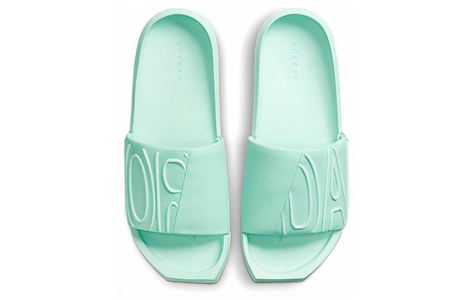 Lookbook (W) Air Jordan Nola Slides 'Light Dew' Sandal Wanita Hijau Muda CZ8027-300
