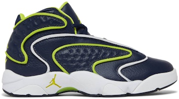 (Women) Air Jordan OG 'College Navy Venom Green' CW0907-400 (Women) Air Jordan OG 'College Navy Venom Green' CW0907-400