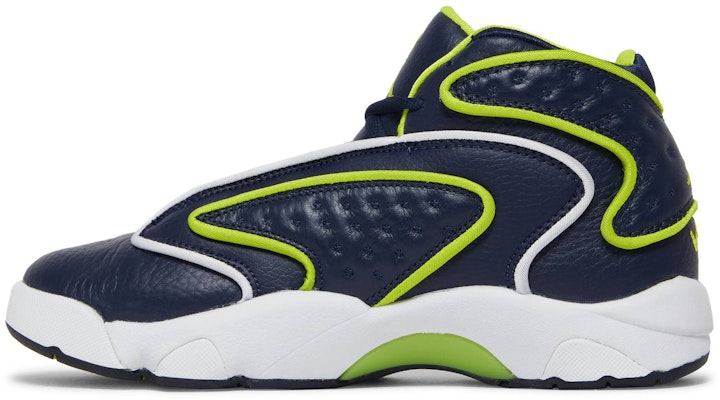 (女性)Air Jordan OG '學院海軍毒綠' CW0907-400 Lookbook (女性)Air Jordan OG '學院海軍毒綠' CW0907-400